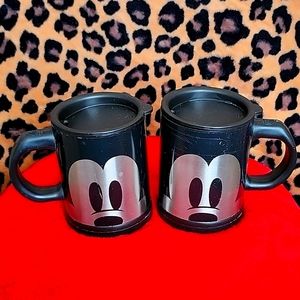 Twin Mickey Mouse Coffee Mugs (used)